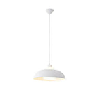 Modern Solid Color Macaron Acrylic Aluminum 1-light Pendant Light BulbSquare