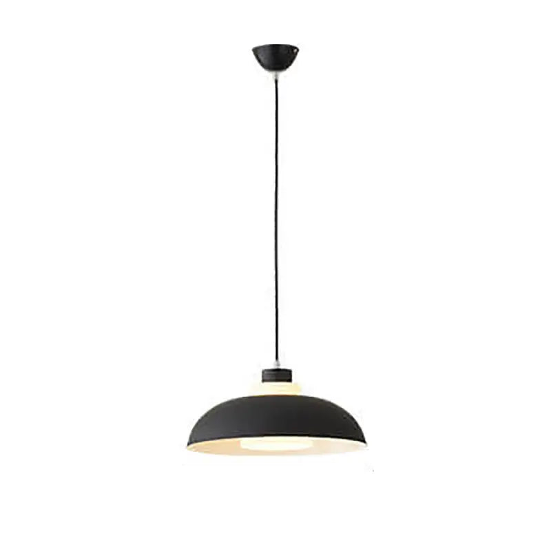 Modern Solid Color Macaron Acrylic Aluminum 1-light Pendant Light BulbSquare