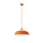 Modern Solid Color Macaron Acrylic Aluminum 1-light Pendant Light BulbSquare