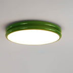 Modern Eye Care Children's Wrought Iron Round LED Flush Mount Lighting