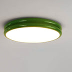 Modern Eye Care Children's Wrought Iron Round LED Flush Mount Lighting