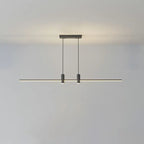 Modern Minimalist Geometric Line Combination LED Island Light Chandelier for Dining Room Lumendat
