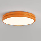 Modern Eye Care Children's Wrought Iron Round LED Flush Mount Lighting