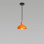 Modern Minimalist Glass Hemisphere 1-light Pendant Light BulbSquare