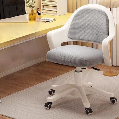 Modern Minimalist Rectangular Nylon Steel Soft PU Latex Mesh Fabric Desk Chair Backrest Armrest For Home Office