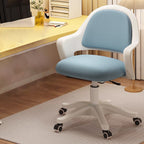 Modern Minimalist Rectangular Nylon Steel Soft PU Latex Mesh Fabric Desk Chair Backrest Armrest For Home Office DFM-F