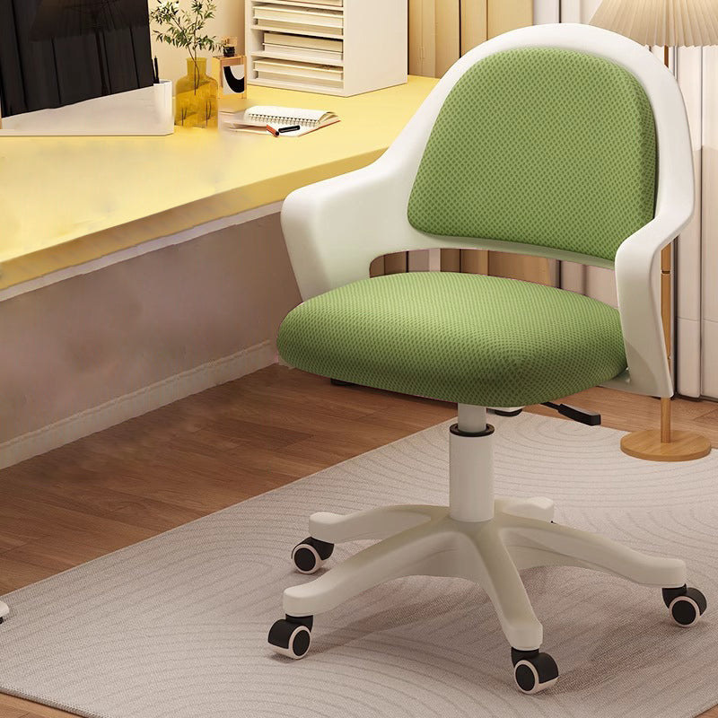 Modern Minimalist Rectangular Nylon Steel Soft PU Latex Mesh Fabric Desk Chair Backrest Armrest For Home Office