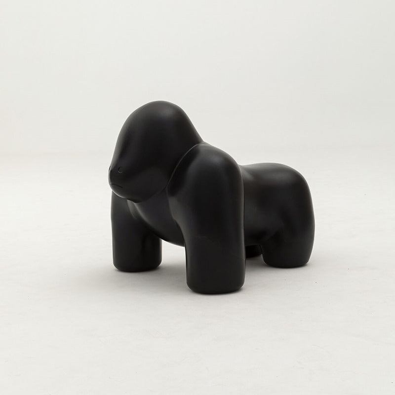 Lumendat Contemporary Scandinavian Kids PP Plastic Gorilla Leisure Chair Stool Backless For Living Room Lumendat