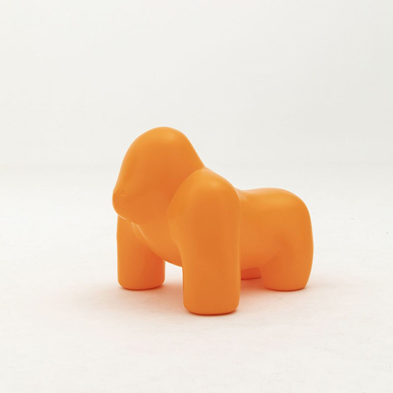 Lumendat Contemporary Scandinavian Kids PP Plastic Gorilla Leisure Chair Stool Backless For Living Room Lumendat