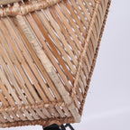 Durable Rattan & Iron Frame Armchair - Lightweight Versatile Chair For Garden Lumendat