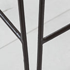 Boho-Style Rattan Weaving Bar Stool - Stable Support Airy Texture Backrest Stool For Dining Room & Kitchen Lumendat