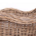Premium Rattan Weaving Chair - Whimsical Curves Hand-Woven Bohemian Dining Chair For Dining Room & Garden Lumendat