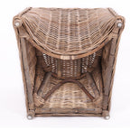 Premium Rattan Weaving Chair - Whimsical Curves Hand-Woven Bohemian Dining Chair For Dining Room & Garden Lumendat