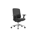 Long-Hour Comfort Ergonomic Office Chair - High-Resilience Seat Silent Casters & Aluminum Base Desk Chair For Home Office Lumendat