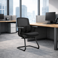 Saddle-Base Office Chair - 4D Adjustable Armrests & Adaptive Lumbar Support Mesh Conference Desk Chair For Home Office Lumendat