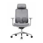 Modern Ergonomic High-Back Executive Chair - 4D Tri-Joint Headrest & Adaptive Lumbar Support Mesh Office Chair For Home Office Lumendat