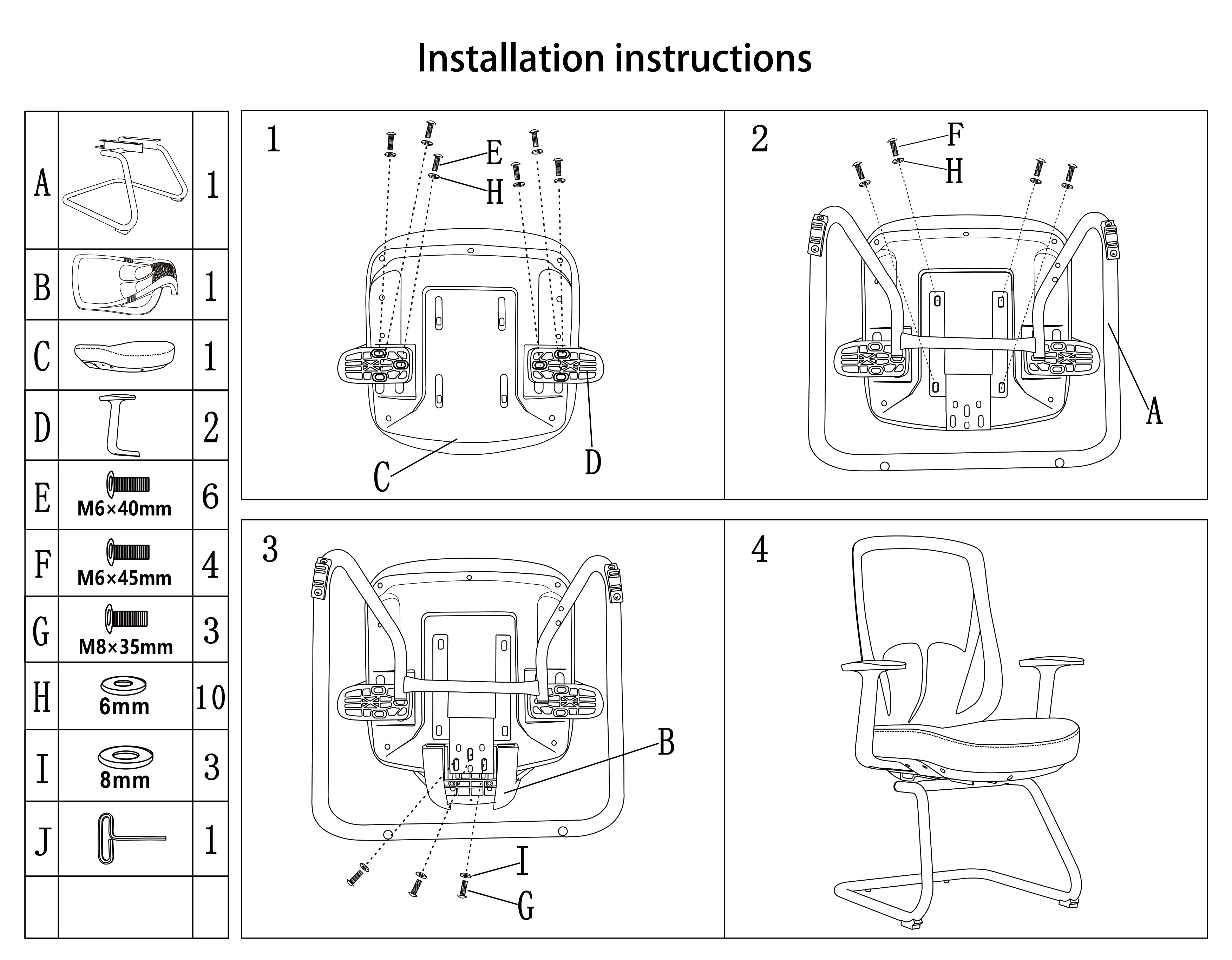 Modern Minimalist Mesh Bow Office Chair - Ergonomic Lumbar Support High-Resilience Sponge Cushion Desk Chair For Home Office Lumendat