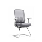 Modern Minimalist Mesh Bow Office Chair - Ergonomic Lumbar Support High-Resilience Sponge Cushion Desk Chair For Home Office Lumendat