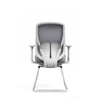 Modern Minimalist Mesh Bow Office Chair - Ergonomic Lumbar Support High-Resilience Sponge Cushion Desk Chair For Home Office Lumendat