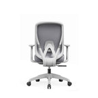 Modern Minimalist Mid-Back Mesh Executive Chair - Tilt Adjustment Silent Casters Desk Chair For Home Office Lumendat