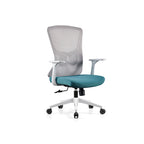 Modern Minimalist Mid-Back Mesh Office Chair - Ergonomic Lumbar Support Breathable Backrest Desk Chair For Home Office Lumendat