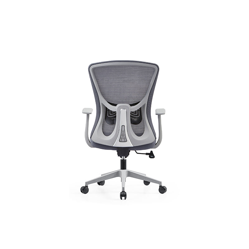 Minimalist Reinforced Mesh Desk Chair - Durable PP Base & Breathable Backrest Cost-Effective Seating Office Chair For Home Office Lumendat