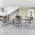 Minimalist Reinforced Mesh Desk Chair - Durable PP Base & Breathable Backrest Cost-Effective Seating Office Chair For Home Office Lumendat