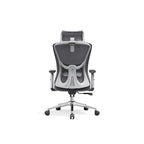 Modern Stylish High-Back Manager Office Chair - Soft Fixed Lumbar Support Electroplated Base Ergonomic Executive Chair For Home Office Lumendat