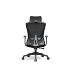 Versatile Minimalist Design High-Back Mesh Staff Chair - Soft Contoured Lumbar Support Office Chair For Home Office Lumendat