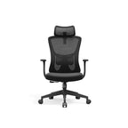 Versatile Minimalist Design High-Back Mesh Staff Chair - Soft Contoured Lumbar Support Office Chair For Home Office Lumendat