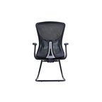 Versatile Business-Ready Design Mesh Cantilever Office Chair - Minimalist High-Strength Breathable Mesh Backrest Desk Chair For Home Office Lumendat