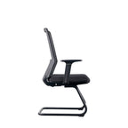 Modern Minimalist Breathable Mesh Office Chair With Lumbar Support - High Density Foam Seat Steel Desk Chair For Home Office Lumendat