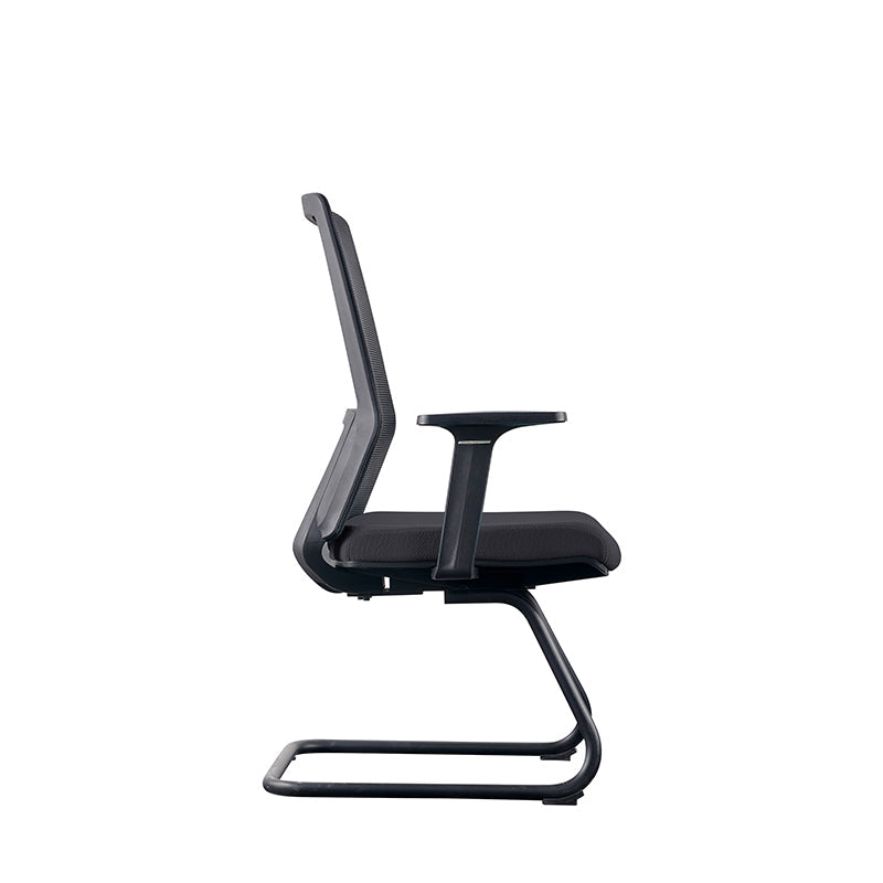 Modern Minimalist Breathable Mesh Office Chair With Lumbar Support - High Density Foam Seat Steel Desk Chair For Home Office Lumendat