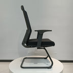 Modern Minimalist Breathable Mesh Office Chair With Lumbar Support - High Density Foam Seat Steel Desk Chair For Home Office Lumendat