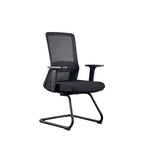 Modern Minimalist Breathable Mesh Office Chair With Lumbar Support - High Density Foam Seat Steel Desk Chair For Home Office Lumendat