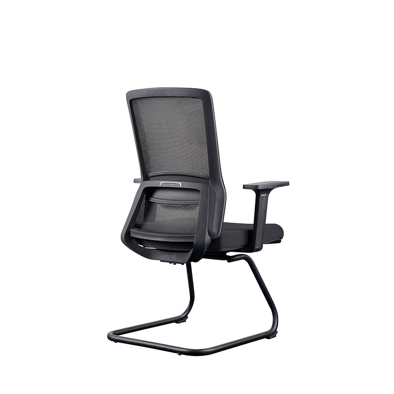 Modern Minimalist Breathable Mesh Office Chair With Lumbar Support - High Density Foam Seat Steel Desk Chair For Home Office Lumendat