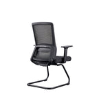 Modern Minimalist Breathable Mesh Office Chair With Lumbar Support - High Density Foam Seat Steel Desk Chair For Home Office Lumendat