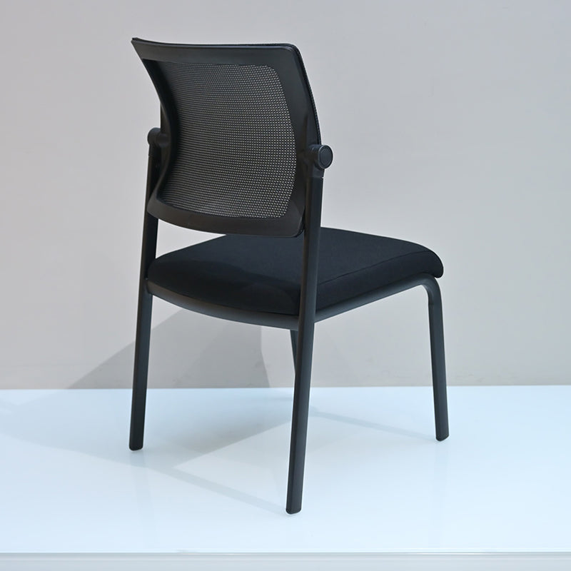 Modern Minimalist Heavy-Duty Meeting Room Chair With Breathable Backrest - Molded Foam Seat Desk Chair For Home Office Lumendat