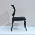 Modern Minimalist Heavy-Duty Meeting Room Chair With Breathable Backrest - Molded Foam Seat Desk Chair For Home Office Lumendat