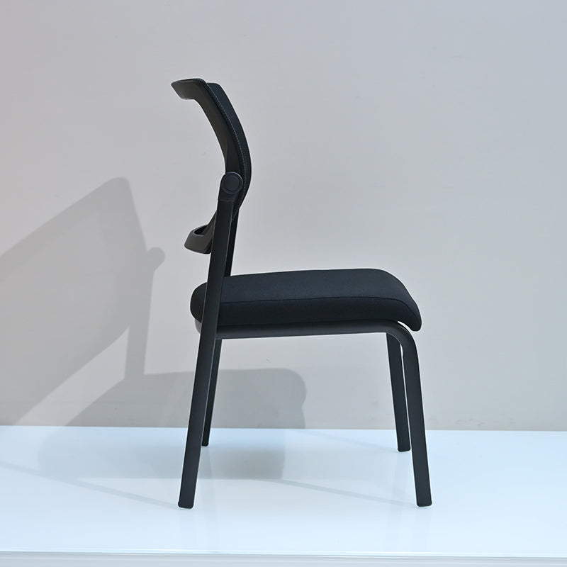 Modern Minimalist Heavy-Duty Meeting Room Chair With Breathable Backrest - Molded Foam Seat Desk Chair For Home Office Lumendat
