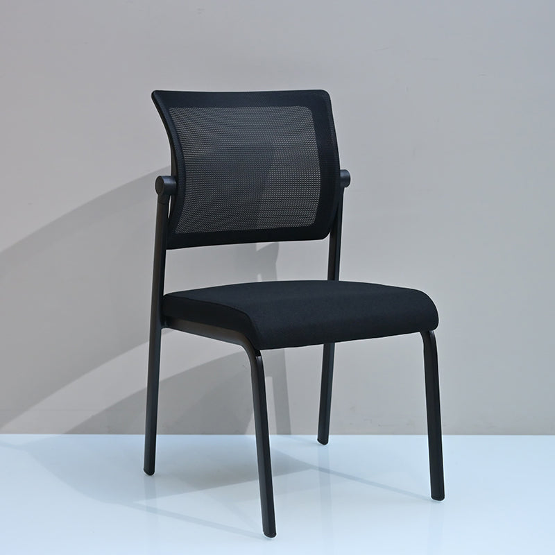 Modern Minimalist Heavy-Duty Meeting Room Chair With Breathable Backrest - Molded Foam Seat Desk Chair For Home Office Lumendat