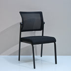 Modern Minimalist Heavy-Duty Meeting Room Chair With Breathable Backrest - Molded Foam Seat Desk Chair For Home Office Lumendat