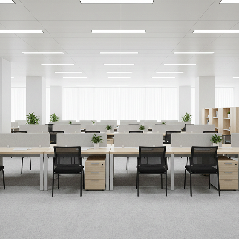Modern Minimalist Heavy-Duty Meeting Room Chair With Breathable Backrest - Molded Foam Seat Desk Chair For Home Office Lumendat