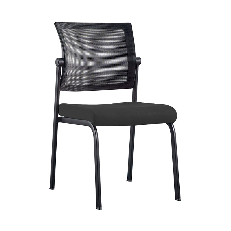 Modern Minimalist Heavy-Duty Meeting Room Chair With Breathable Backrest - Molded Foam Seat Desk Chair For Home Office Lumendat