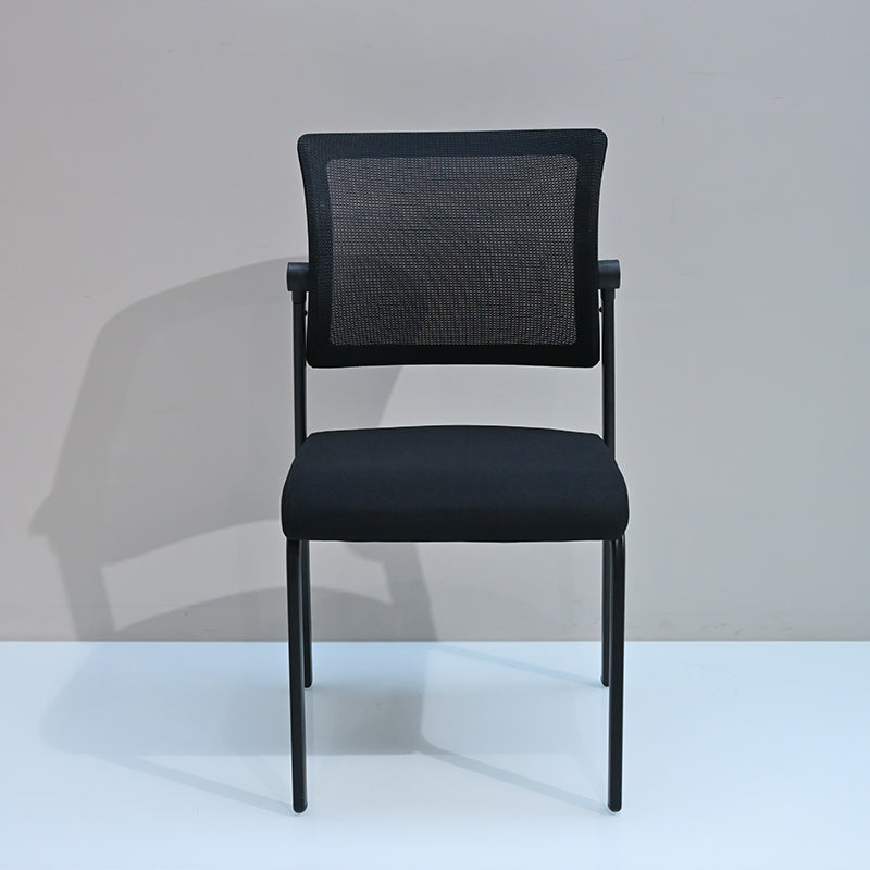 Modern Minimalist Heavy-Duty Meeting Room Chair With Breathable Backrest - Molded Foam Seat Desk Chair For Home Office Lumendat