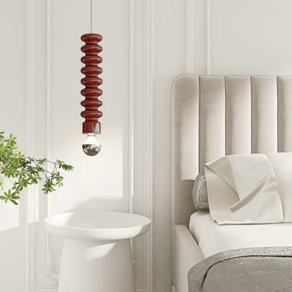Modern Iron Gourd Shape 1-light Pendant Light