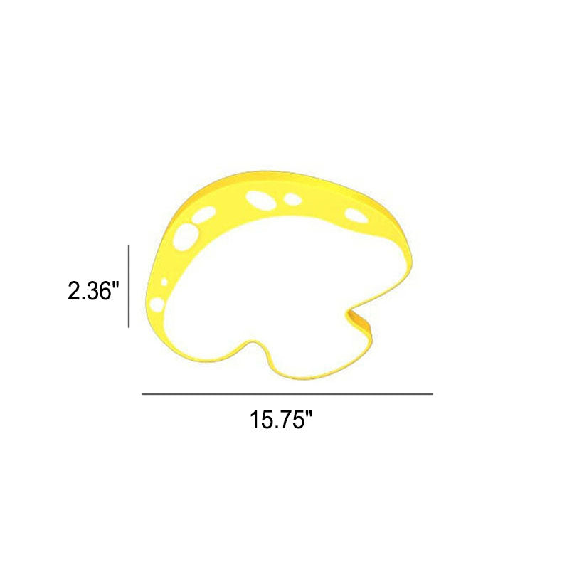 Lumendat Creative Cartoon Mushroom Shape Kids LED Flush Mount Ceiling Light Lumendat