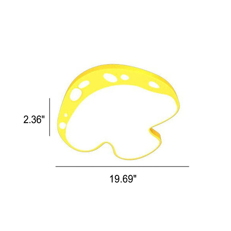 Lumendat Creative Cartoon Mushroom Shape Kids LED Flush Mount Ceiling Light Lumendat