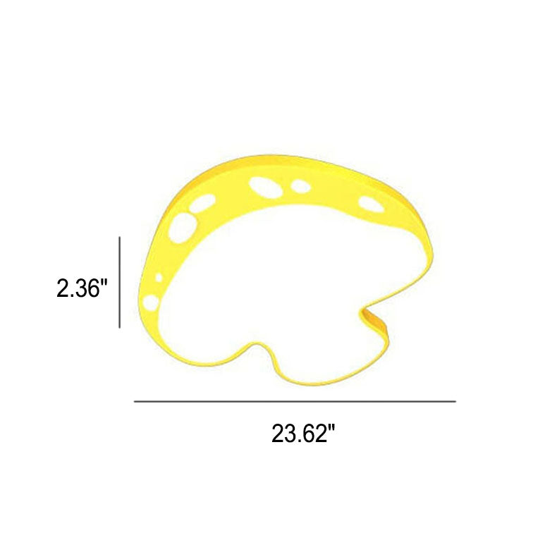 Lumendat Creative Cartoon Mushroom Shape Kids LED Flush Mount Ceiling Light Lumendat