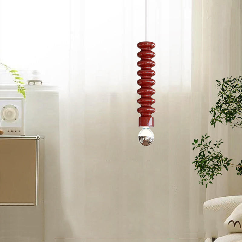 Modern Iron Gourd Shape 1-light Pendant Light
